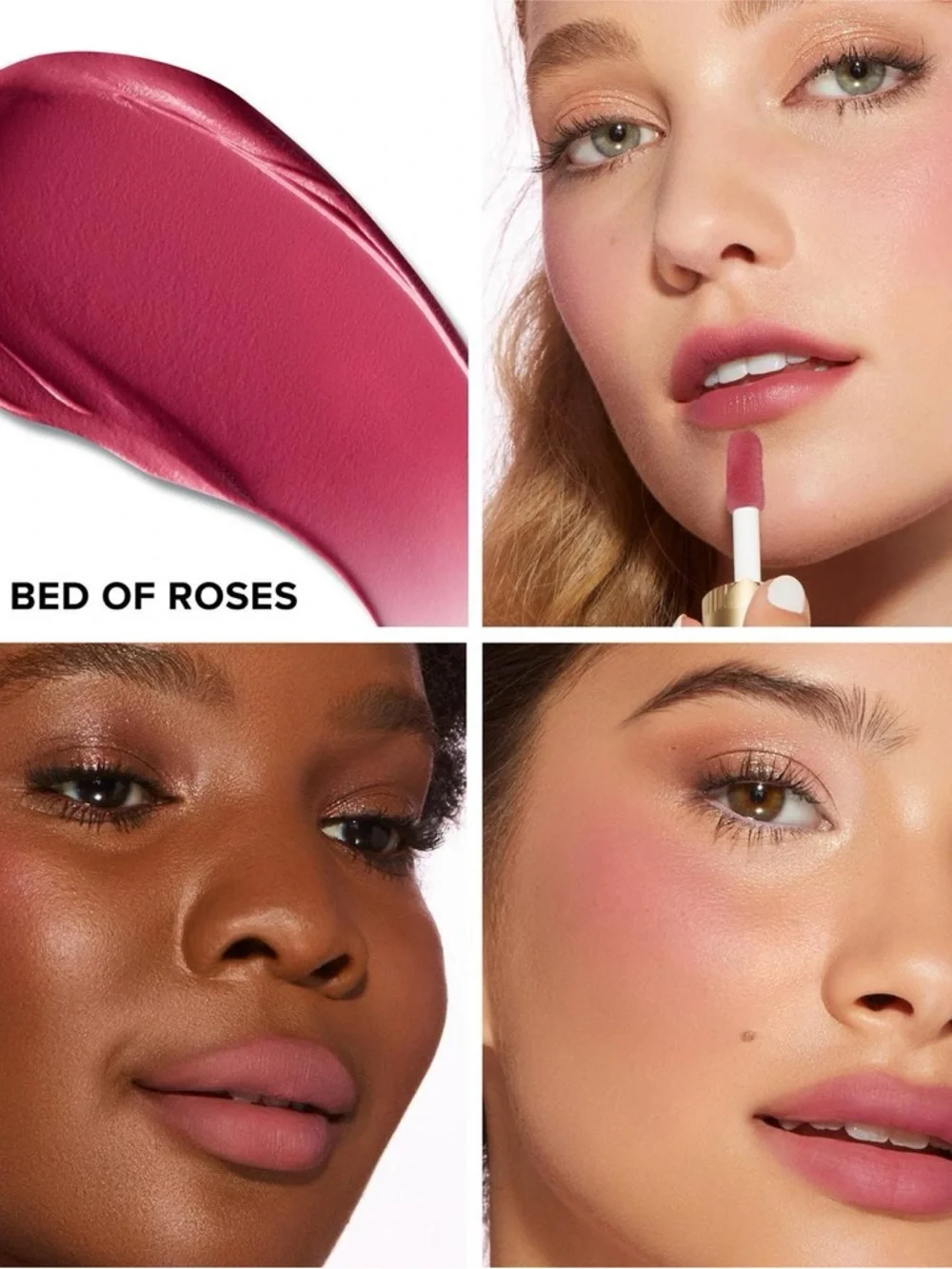 Too Faced Cloud Crush Whipped Lip & Cheek Color - Bed of Roses